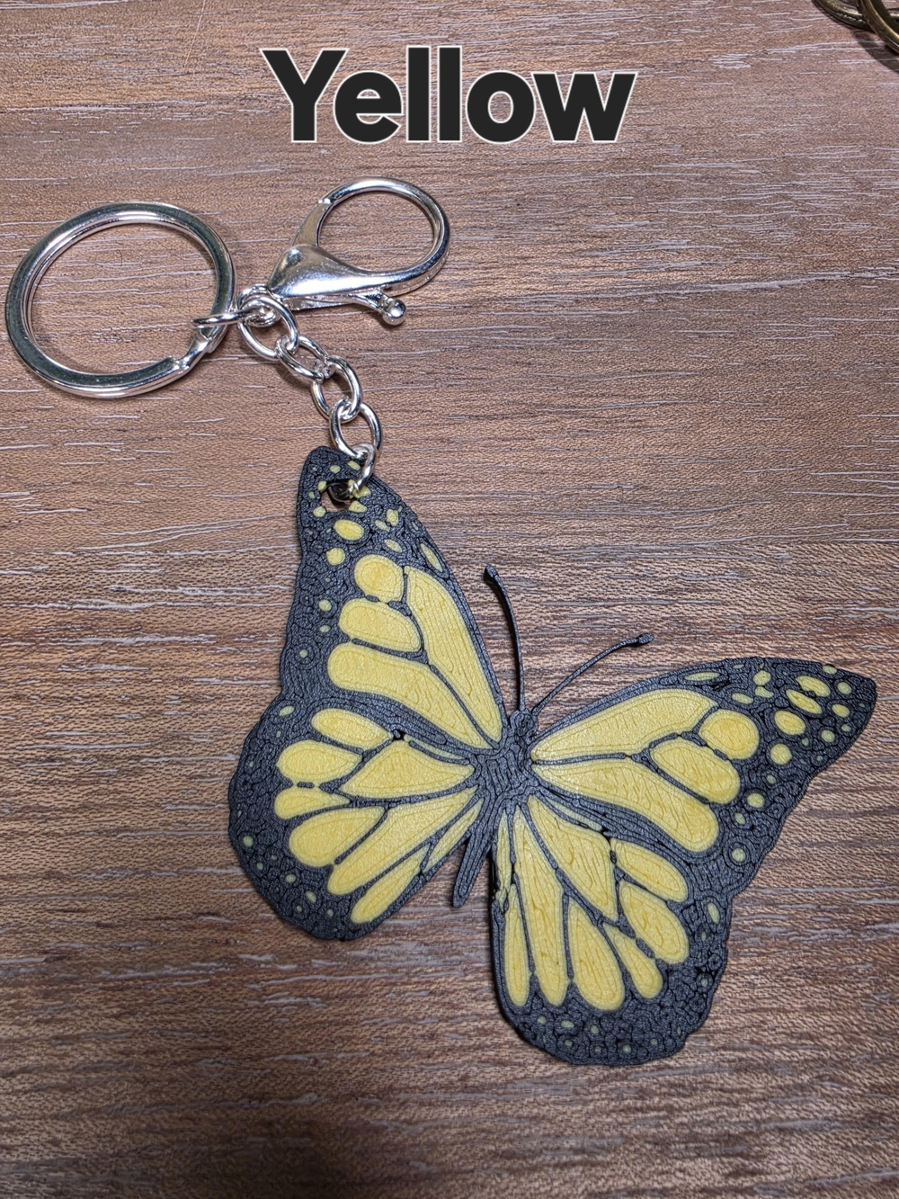 Handcrafted 3D Butterfly Bag Charm / Key Chains - Choose Your Color - NWT! - Picture 7 of 13